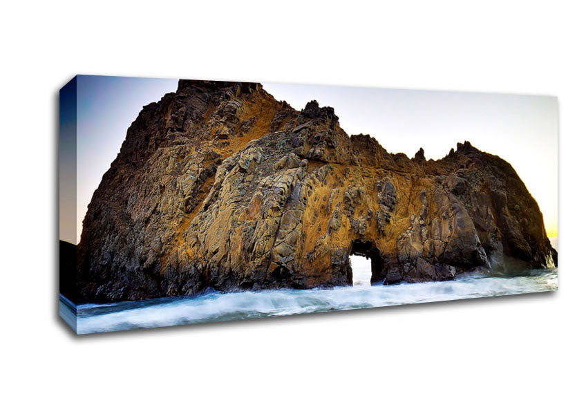 Picture of Pfeiffer Beach Panoramic Canvas Wall Art