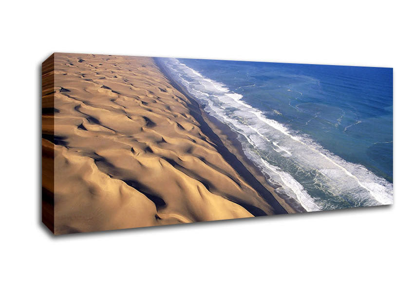 Picture of The Great Dune Of Pyla France Panoramic Canvas Wall Art