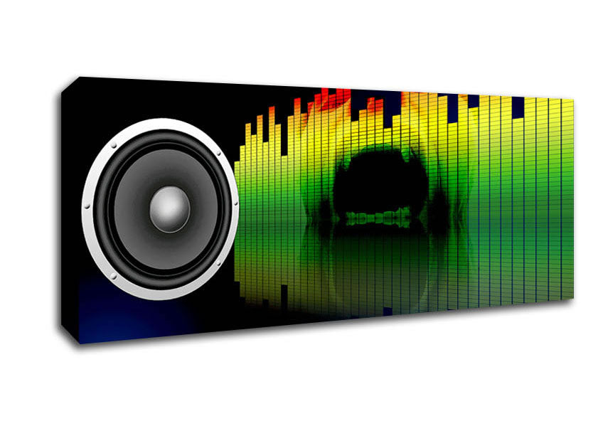 Picture of Equalizer Mouth Panoramic Canvas Wall Art