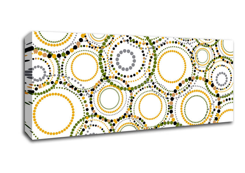 Picture of Lemon And Lime Panoramic Canvas Wall Art