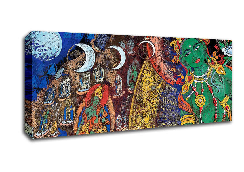 Picture of Indian Dream Panoramic Canvas Wall Art