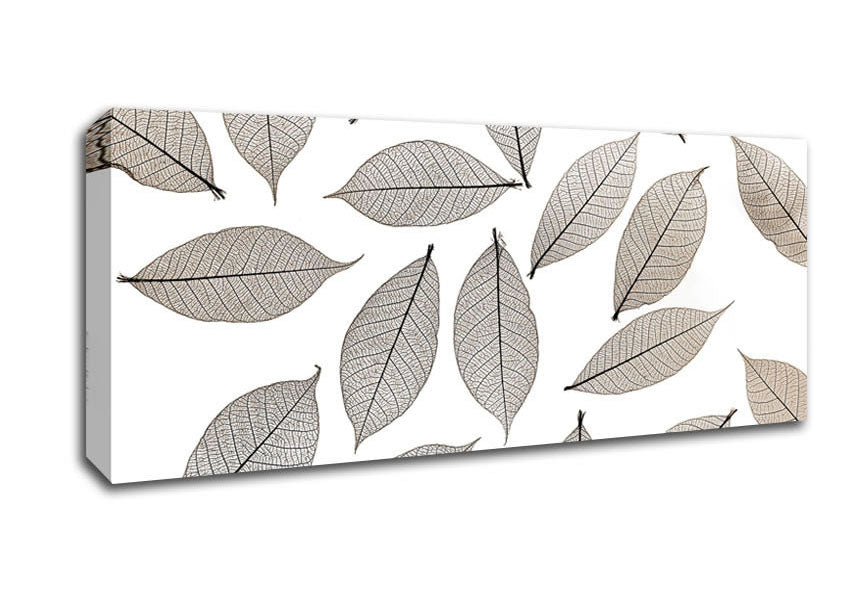 Picture of Leaves Power Panoramic Canvas Wall Art