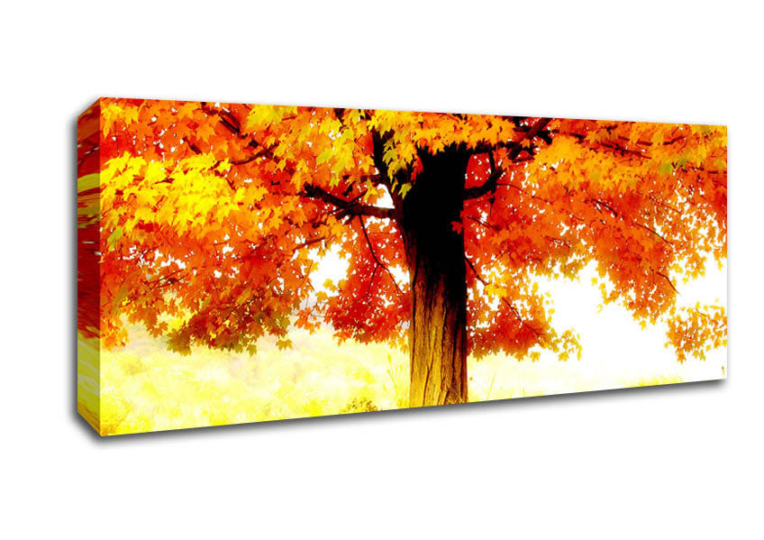 Picture of The Joy Of Autumn Panoramic Canvas Wall Art