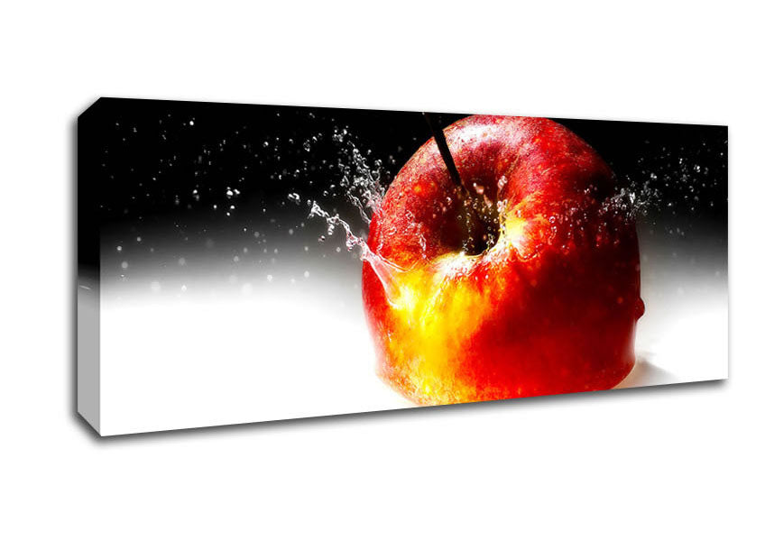 Picture of Fallen Apple Panoramic Canvas Wall Art