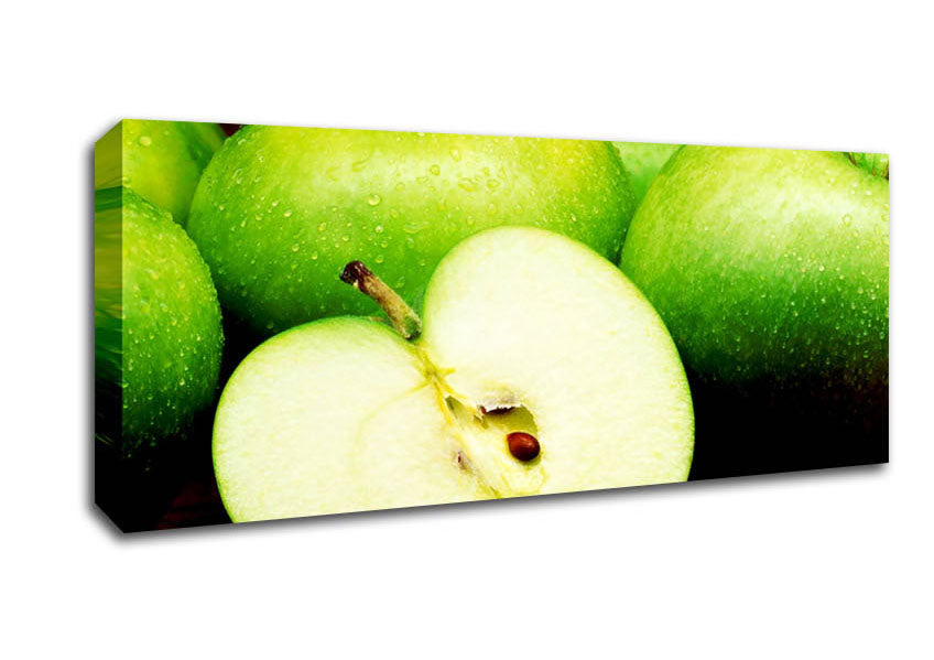 Picture of Granny Smiths Panoramic Canvas Wall Art