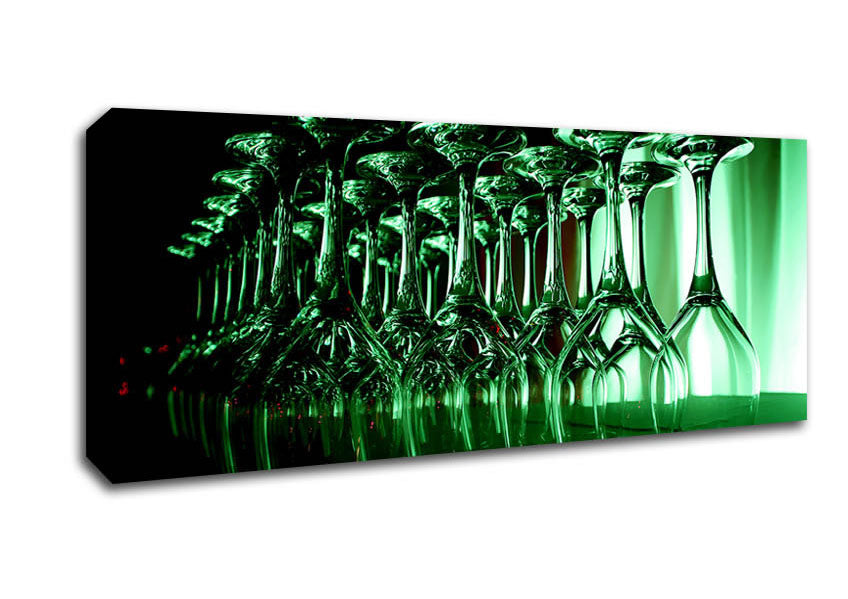 Picture of Girls Night In Panoramic Canvas Wall Art