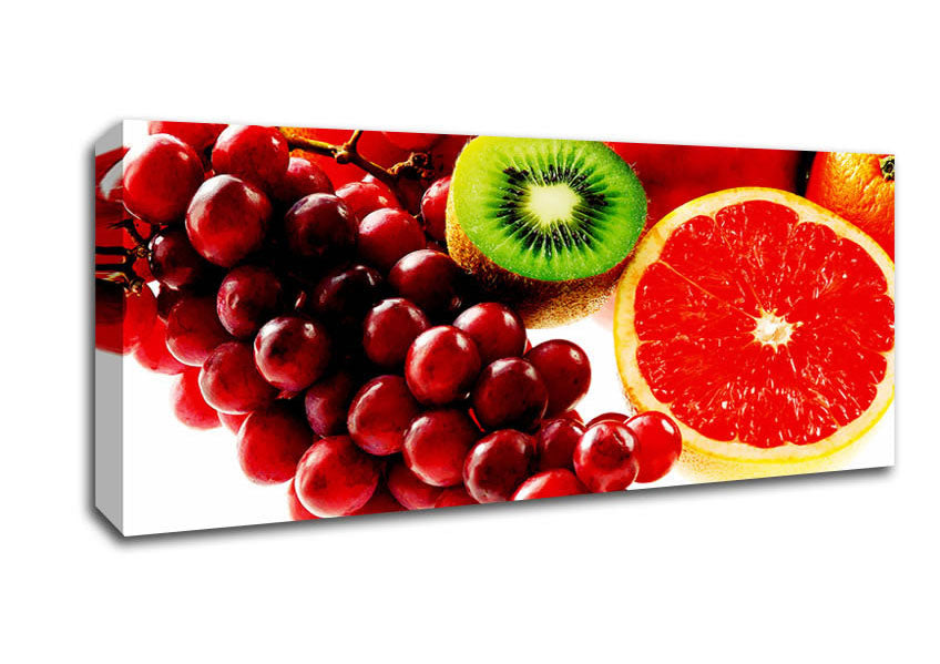 Picture of Fruit Infusion Panoramic Canvas Wall Art