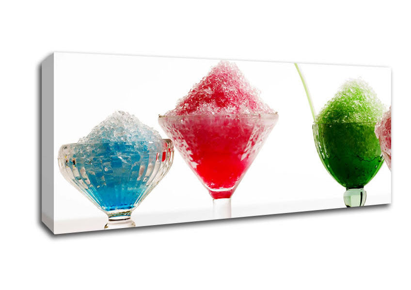 Picture of Sorbet Delight Panoramic Canvas Wall Art