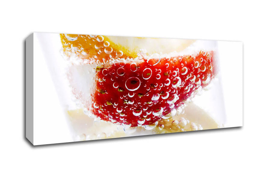 Picture of Fruit Fizz Panoramic Canvas Wall Art
