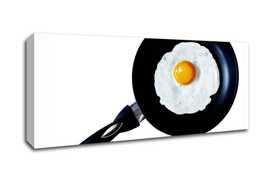 Picture of Fried Egg Panoramic Canvas Wall Art