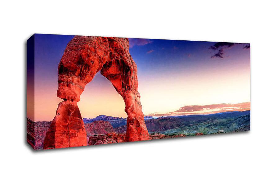 Picture of Moab Utah United States Panoramic Canvas Wall Art