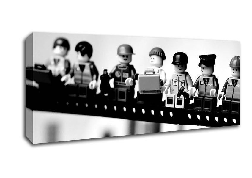 Picture of Lego Panoramic Canvas Wall Art