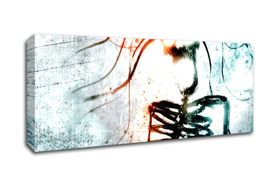 Picture of Skull 4 Panoramic Canvas Wall Art