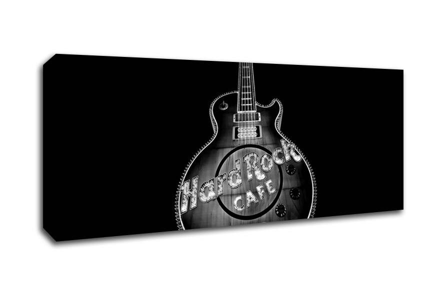 Picture of Hard Rock Cafe Las Vegas Panoramic Canvas Wall Art