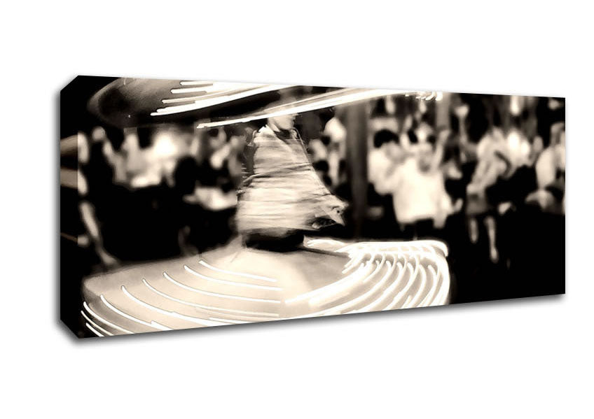 Picture of Dancer Panoramic Canvas Wall Art