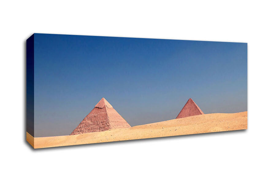Picture of Giza Pyramids Panoramic Canvas Wall Art