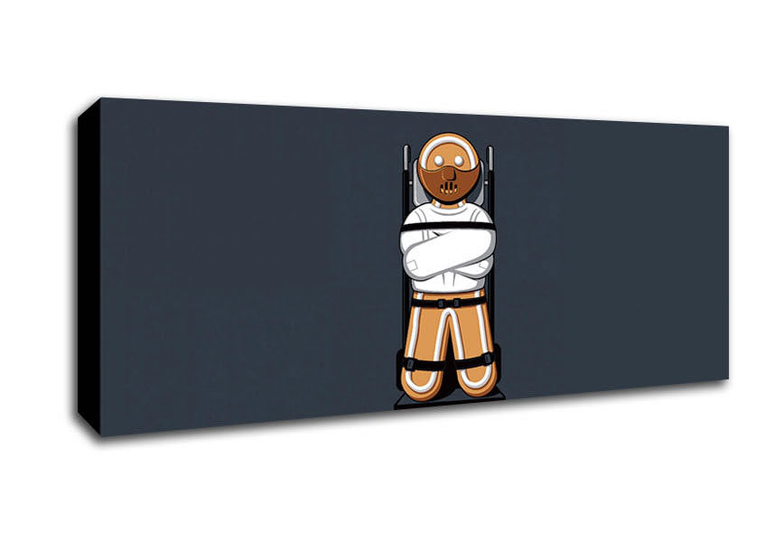 Picture of Gingerbread Hannibal Panoramic Canvas Wall Art