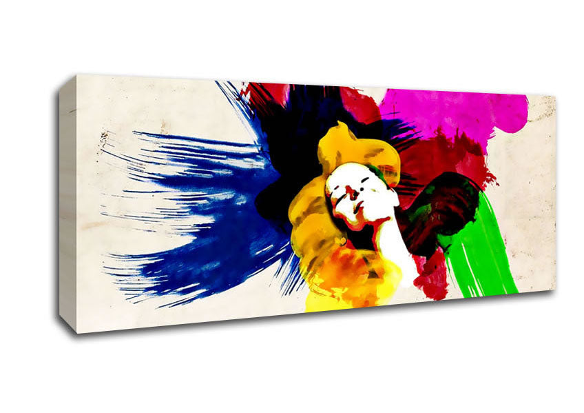 Picture of Hair Colours Panoramic Canvas Wall Art