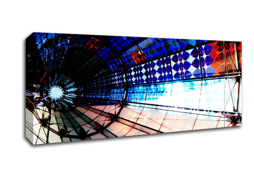 Picture of Hot Air Balloon Panoramic Canvas Wall Art