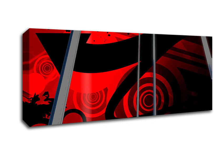 Picture of This Way Till Morning Panoramic Canvas Wall Art