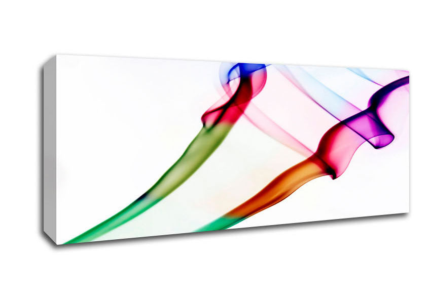 Picture of Duo Smoke Trail Panoramic Canvas Wall Art