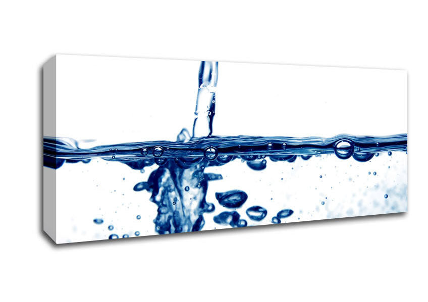 Picture of The Pattern Of Water Panoramic Canvas Wall Art