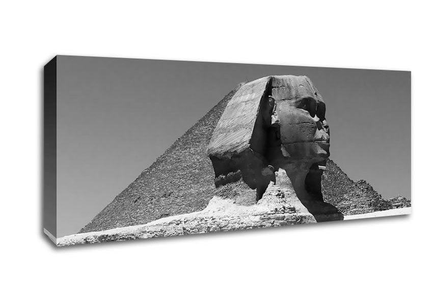 Picture of Pharaoh Head Egypt Panoramic Canvas Wall Art