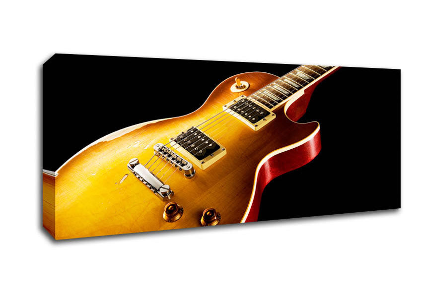 Picture of Gibson Guitar Panoramic Canvas Wall Art