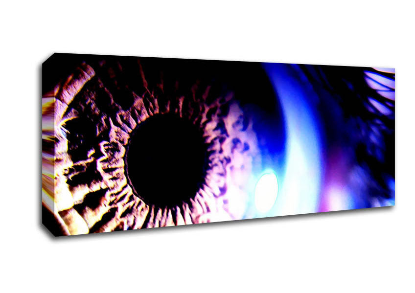 Picture of Eye Of The Planet Storm Panoramic Canvas Wall Art