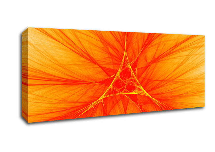 Picture of Orange Centre Panoramic Canvas Wall Art