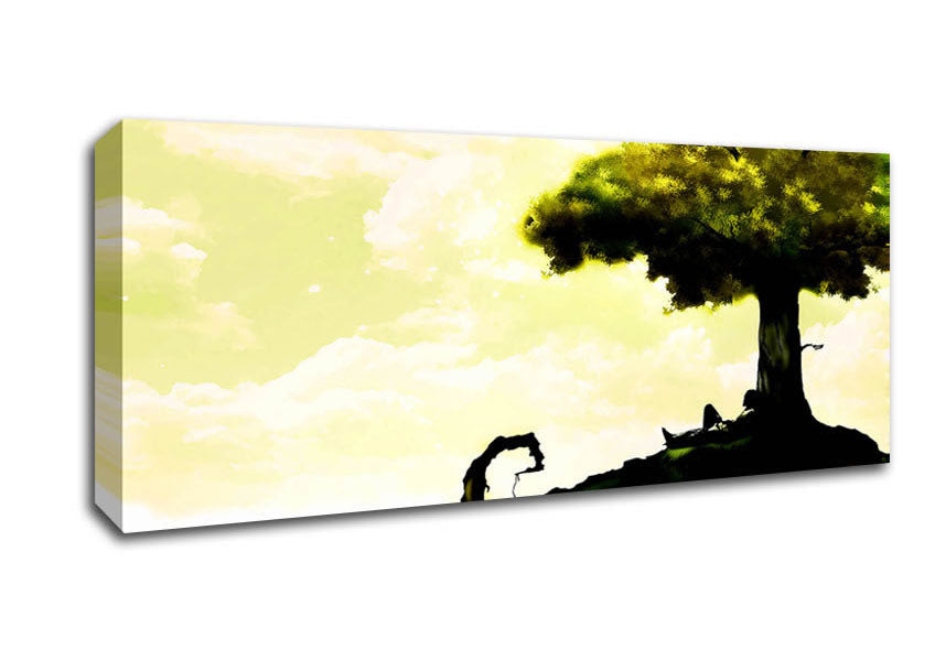 Picture of Floating Tree Panoramic Canvas Wall Art