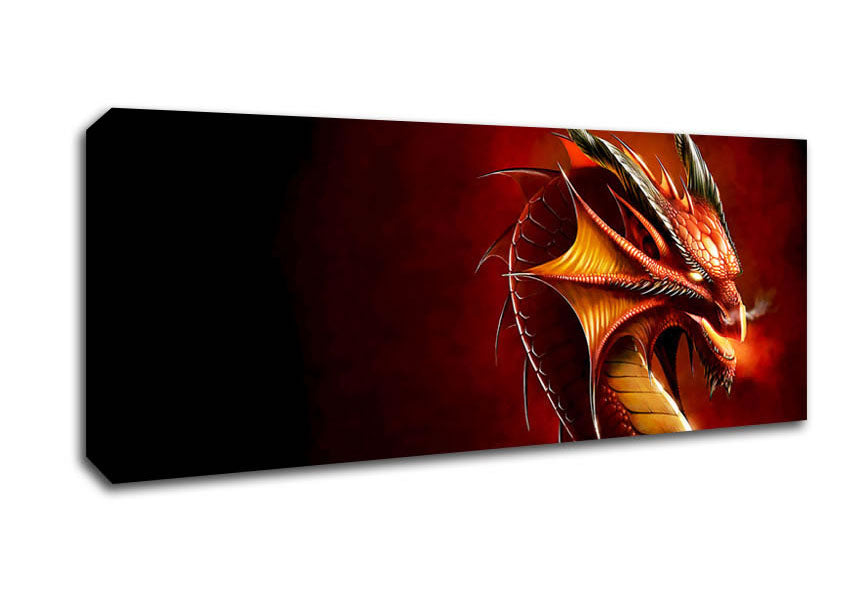 Picture of Dragons Breath Panoramic Canvas Wall Art