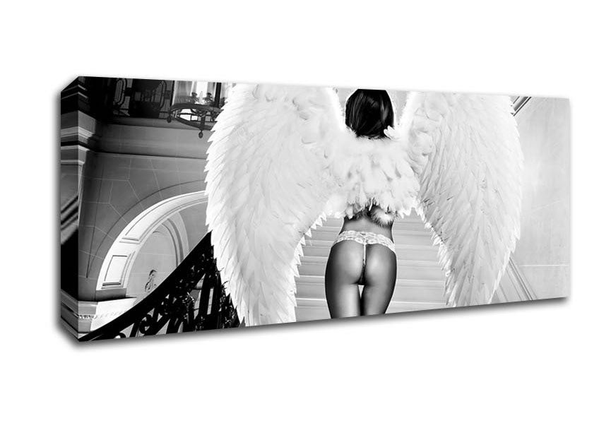 Picture of The Perfect Angel Panoramic Canvas Wall Art