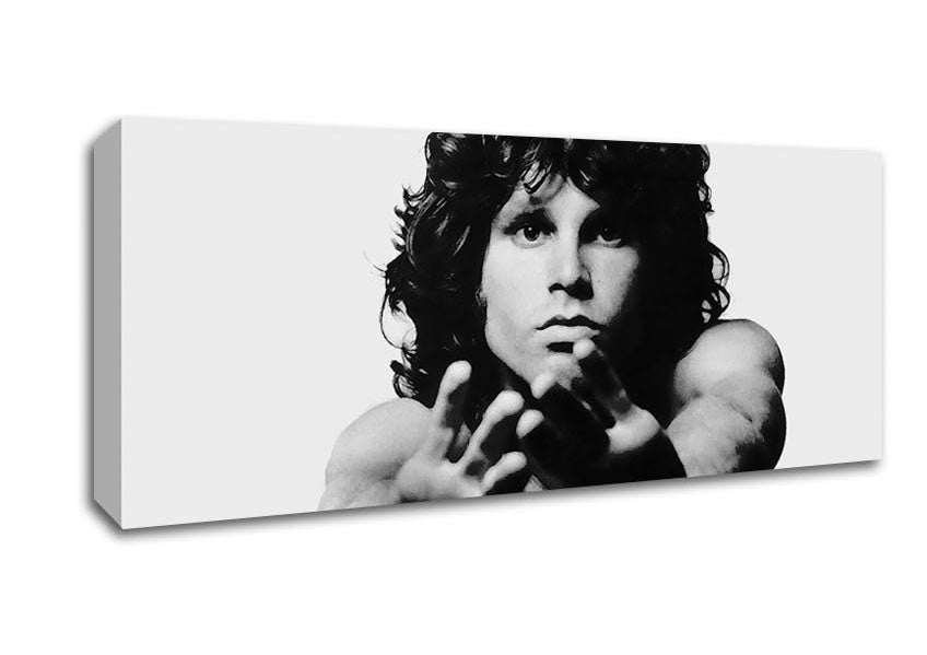 Picture of Jim Morrison Touch Panoramic Canvas Wall Art