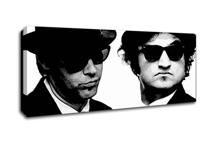Picture of The Blues Brothers Panoramic Canvas Wall Art