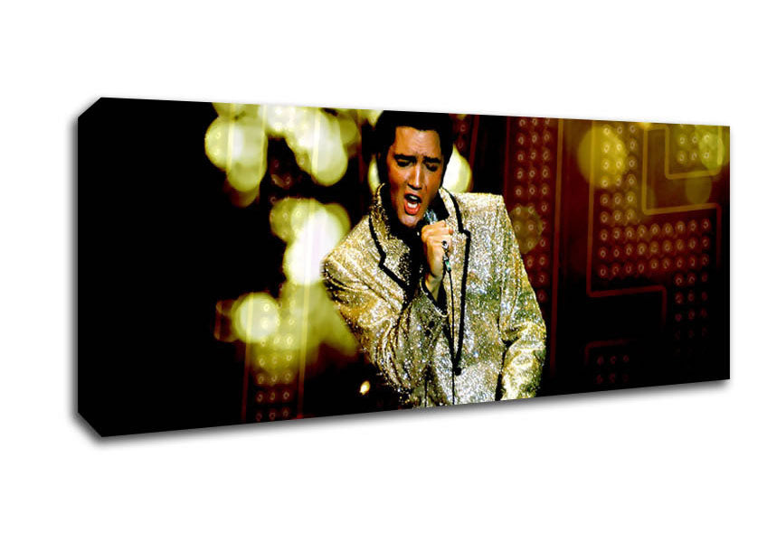 Picture of Elvis Presley 68 Special Panoramic Canvas Wall Art