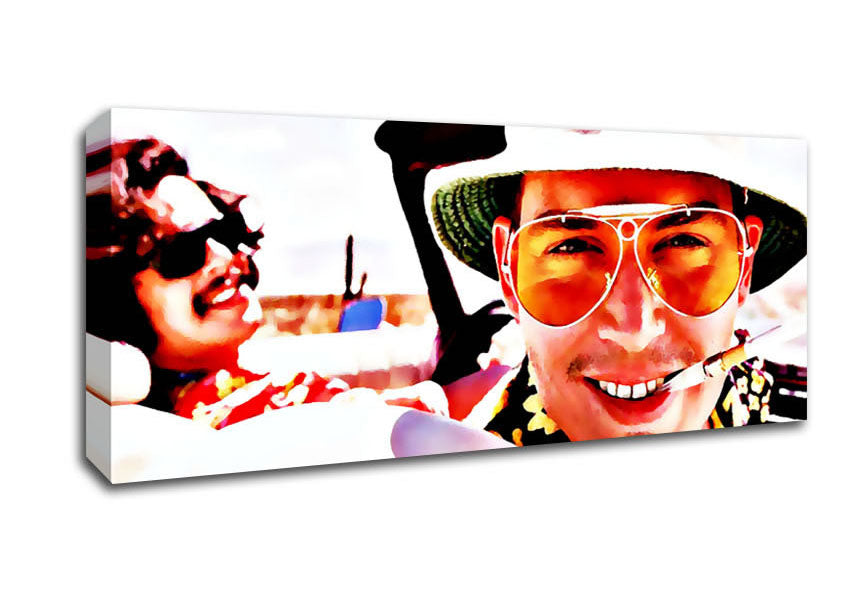 Picture of Fear And Loathing In Las Vegas Panoramic Canvas Wall Art