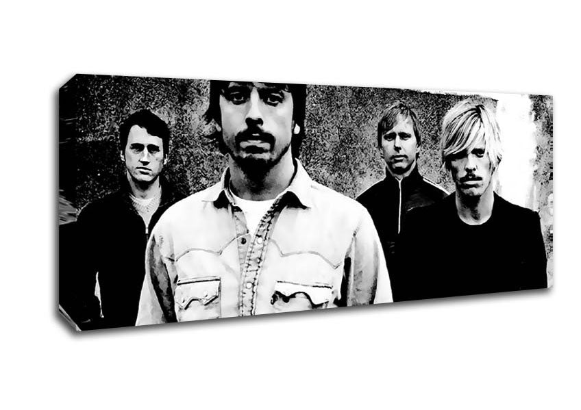 Picture of Foo Fighters Panoramic Canvas Wall Art