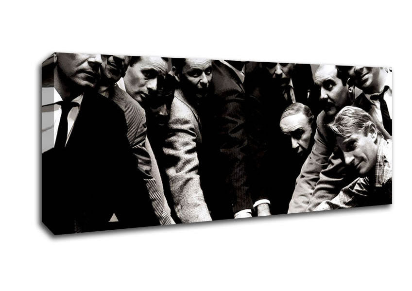 Picture of Frank Sinatra Ocean 11 Original Panoramic Canvas Wall Art