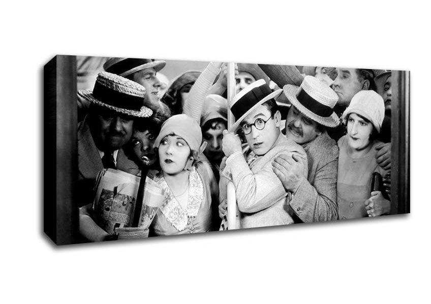 Picture of Harold Lloyd Tube Squeeze Panoramic Canvas Wall Art