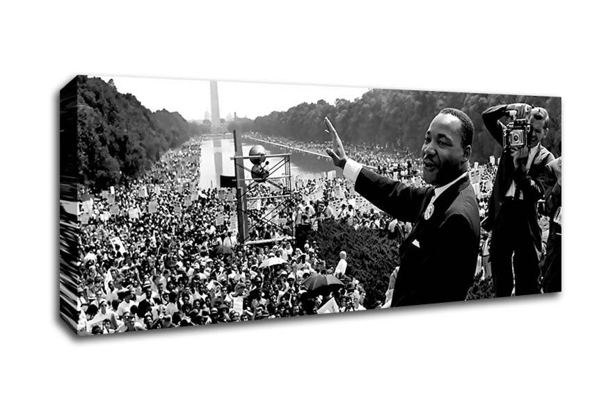 Picture of I Have A Dream Martin Luther King Jr Panoramic Canvas Wall Art