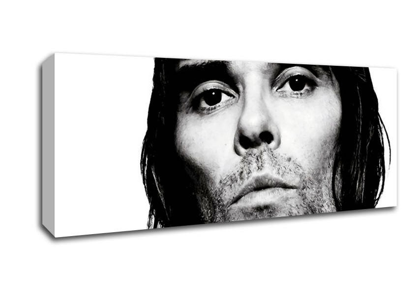 Picture of Ian Brown B n W Panoramic Canvas Wall Art