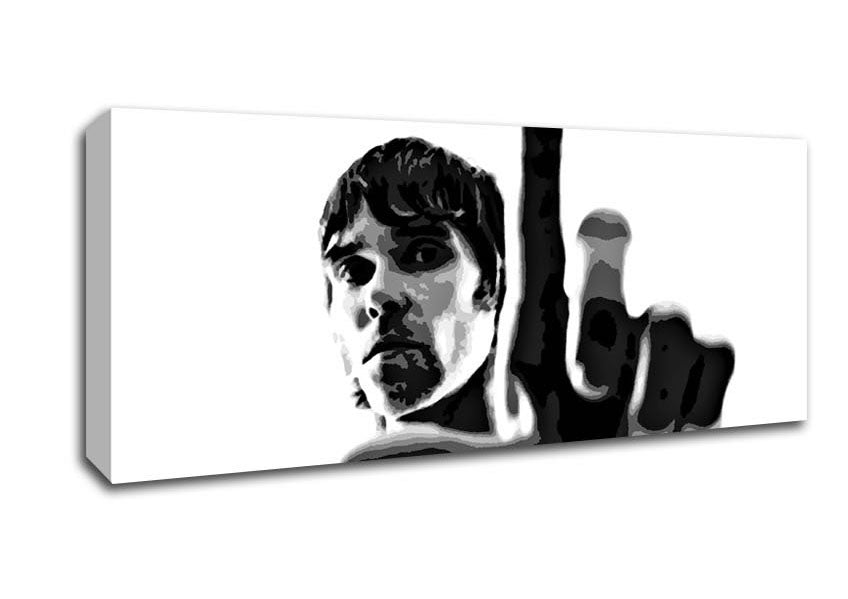 Picture of Ian Brown Look B n W Panoramic Canvas Wall Art