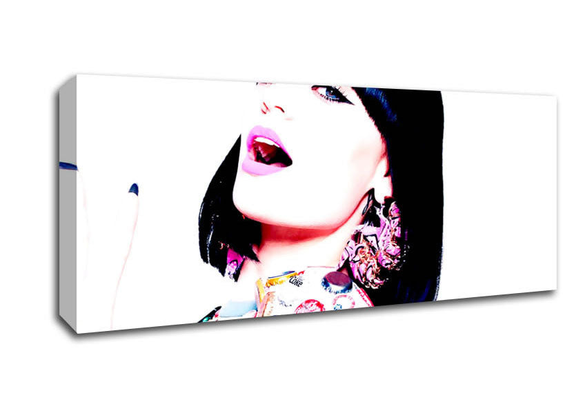 Picture of Jessie J Panoramic Canvas Wall Art