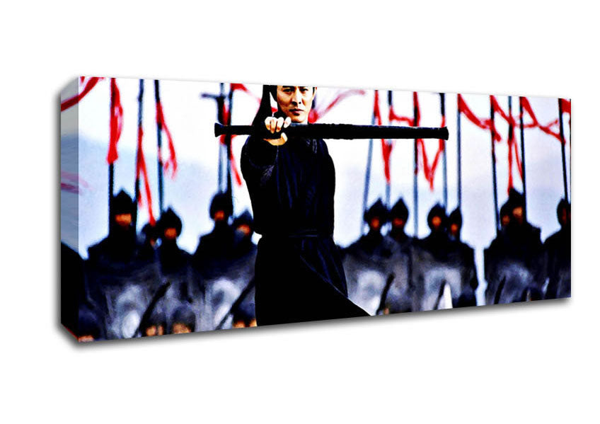 Picture of Jet Li Hero Panoramic Canvas Wall Art