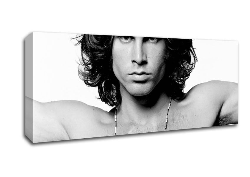 Picture of Jim Morrison Music Panoramic Canvas Wall Art