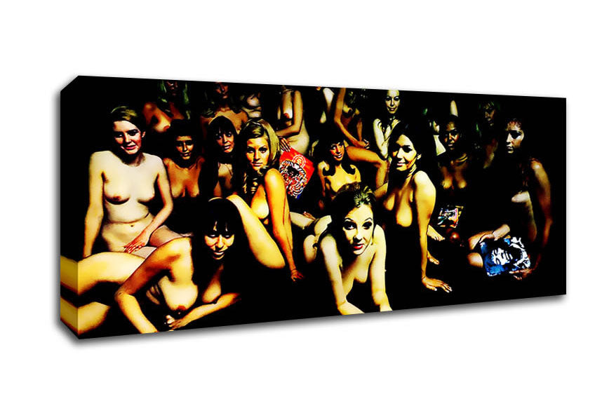 Picture of Jimi Hendrix Electric Lady Land Panoramic Canvas Wall Art