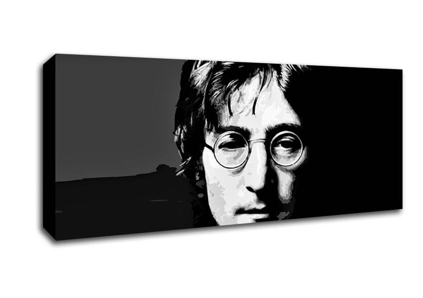 Picture of John Lennon Peace Panoramic Canvas Wall Art