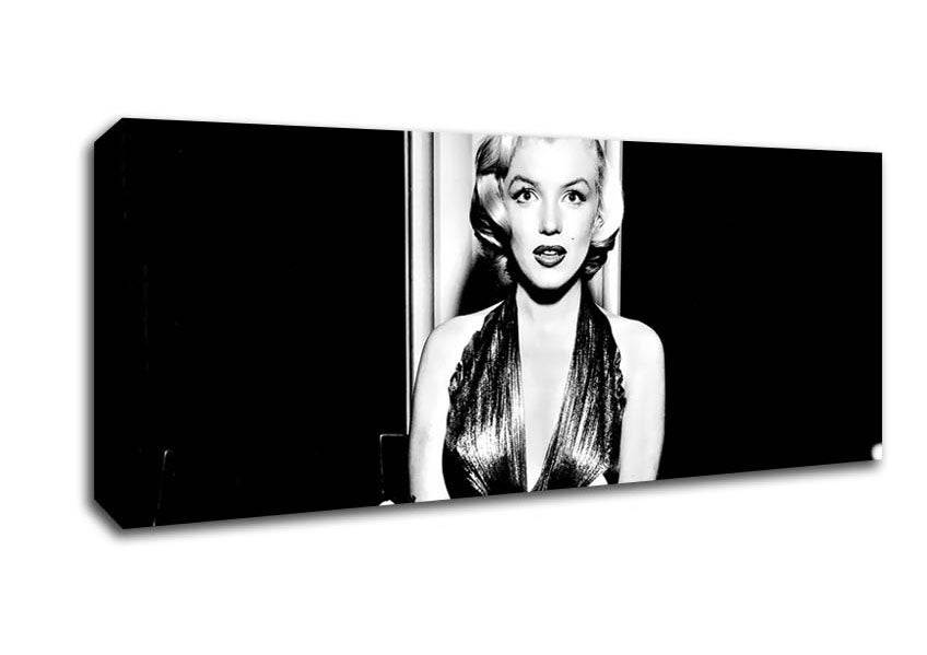 Picture of Marilyn Monroe Dinner Table Panoramic Canvas Wall Art