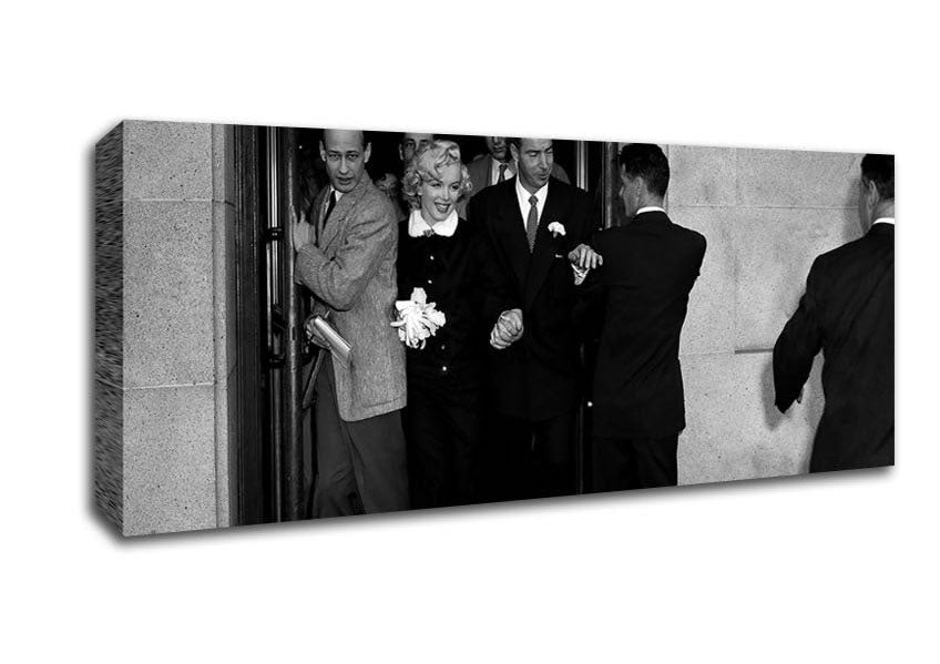 Picture of Marilyn Monroe Photography Panoramic Canvas Wall Art